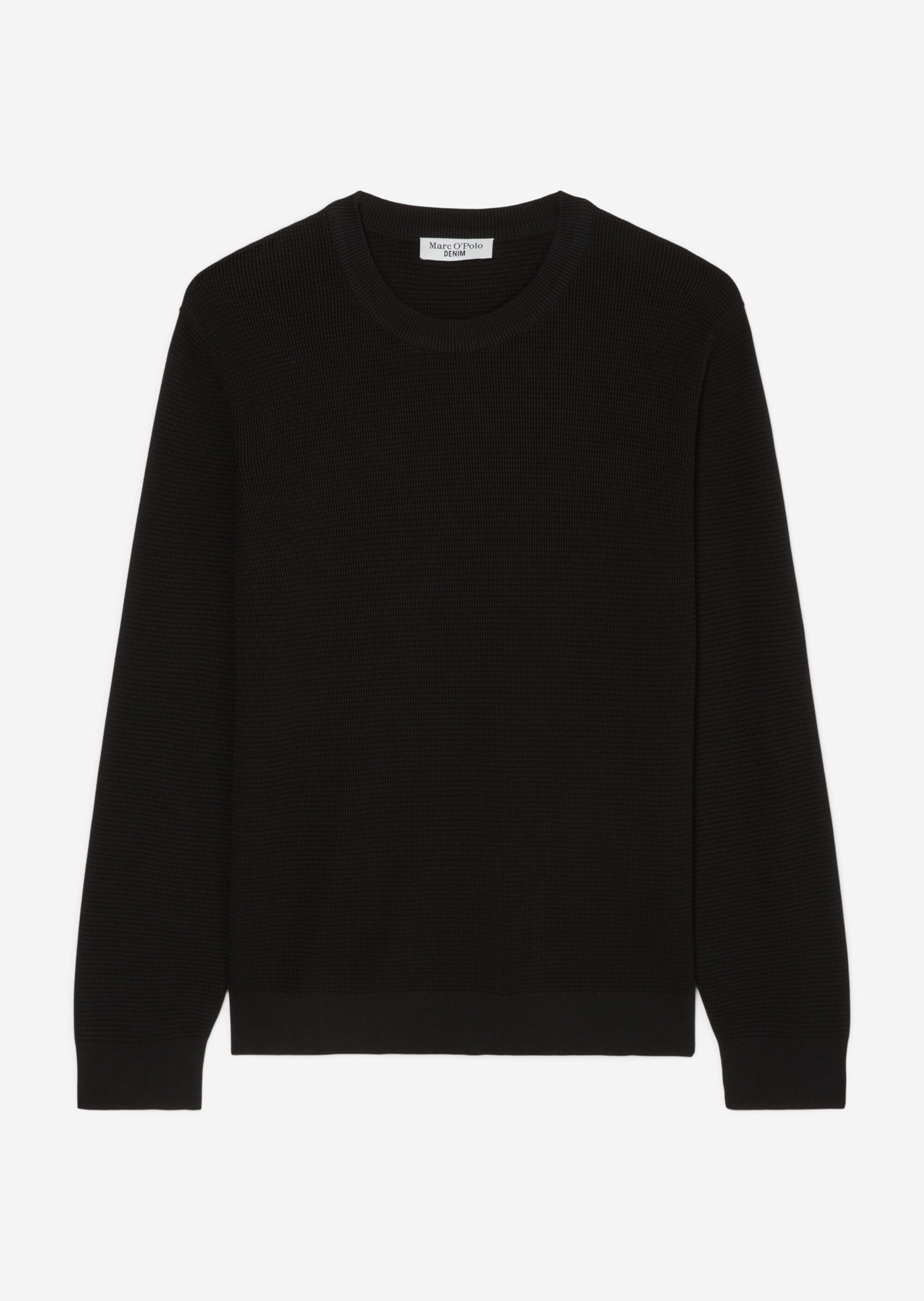 Pullover regular mit feiner Struktur