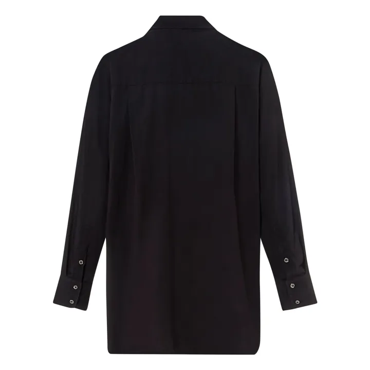 Xirena Chemise Sydney Popeline de Coton | Noir