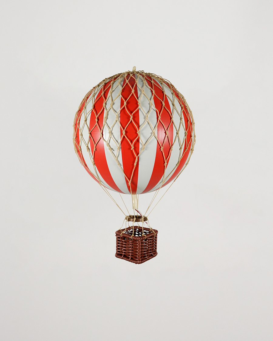 Authentic Models Travels Light Balloon Red/White