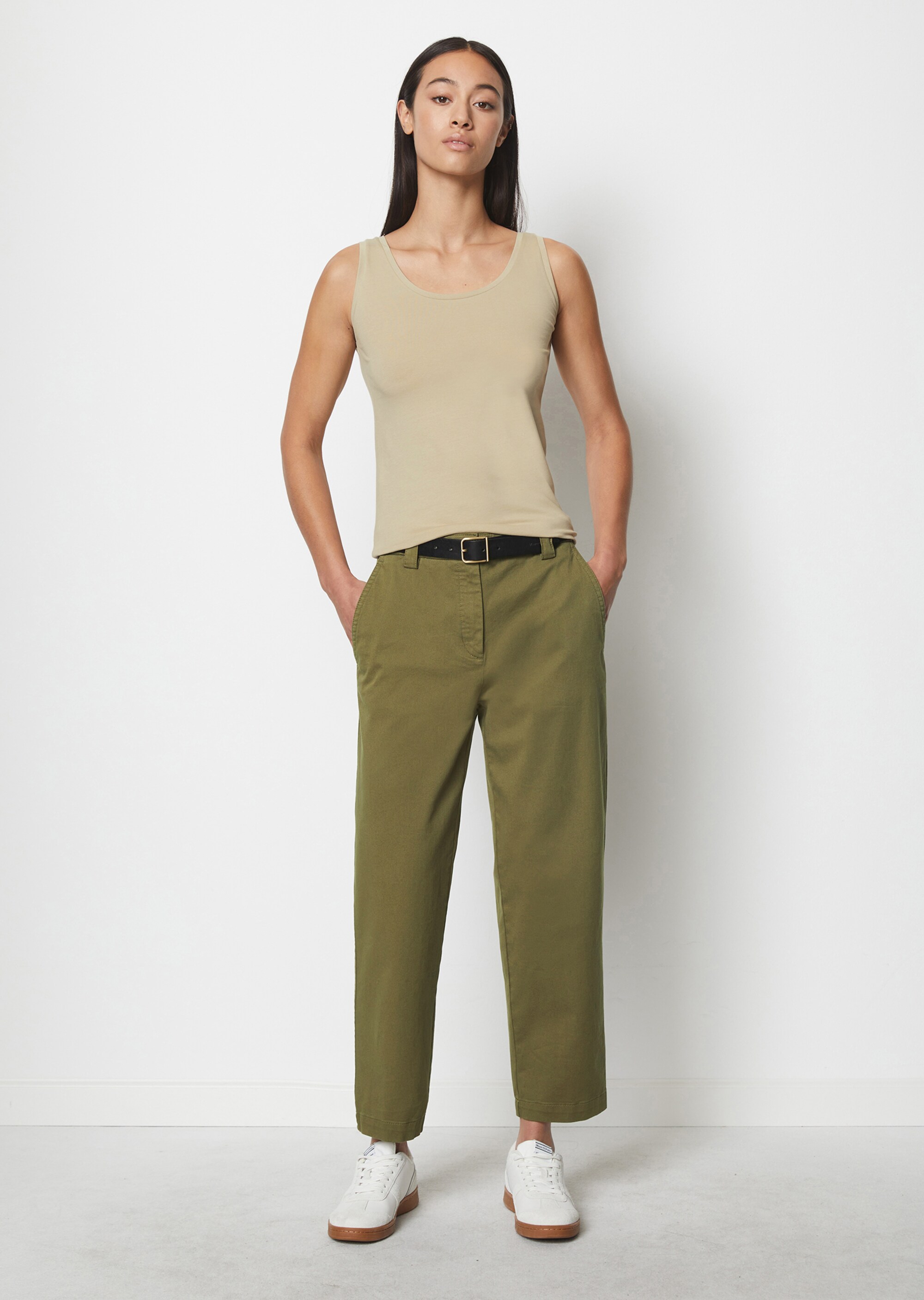 Tanktop regularaus stretchigem Organic Cotton Jersey