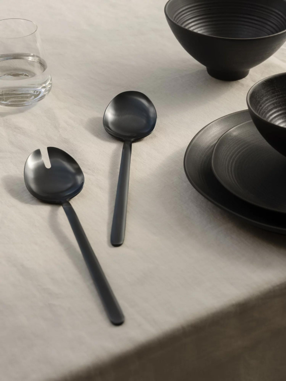 Blomus Stella serveerset bestek champagne