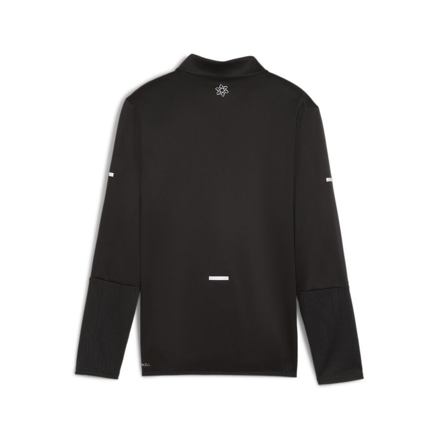 PUMA Maillot d'Entraînement individualWINTERIZED Fermeture Éclair 1/4 - Noir Enfant