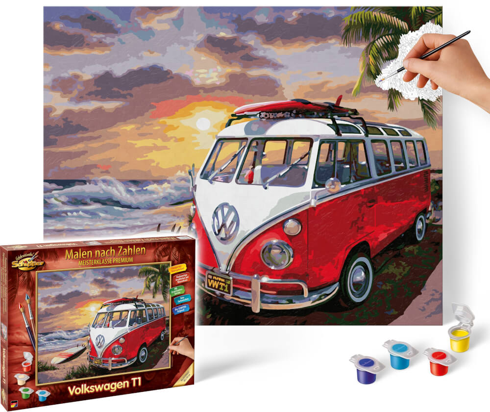 Malen nach Zahlen - Volkswagen T1