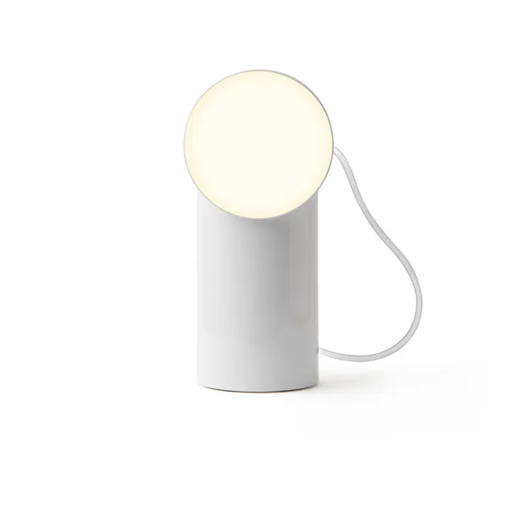 Lexon Lampe LED à poser Orbe | Blanc
