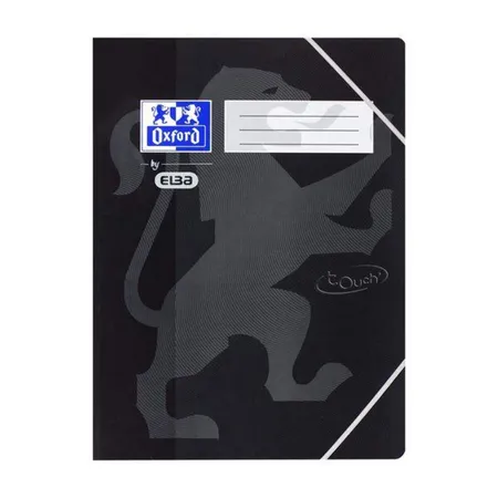 Oxford by ELBA Touch Eckspannermappe, DIN A3+, blickdicht, schwarz