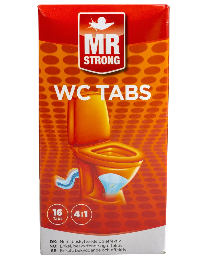 MR STRONG WC-tabs 16 x 25 g