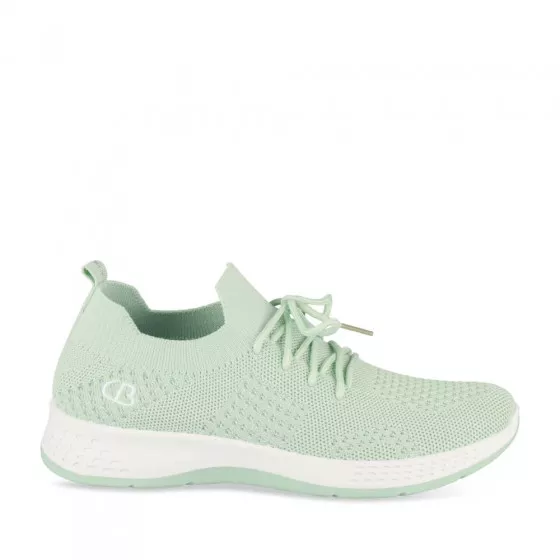 Baskets VERT COTTON BELT