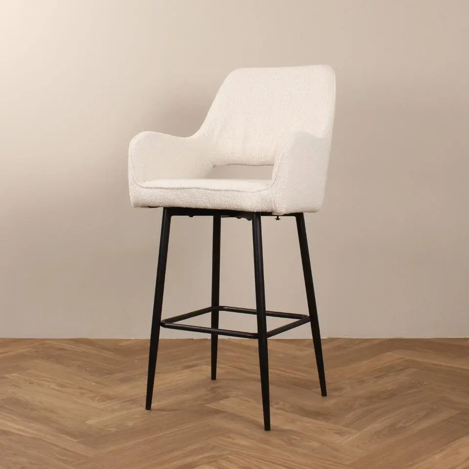 DS4U - Lenon barkruk boucle 2.0 - 65 cm - ivoor