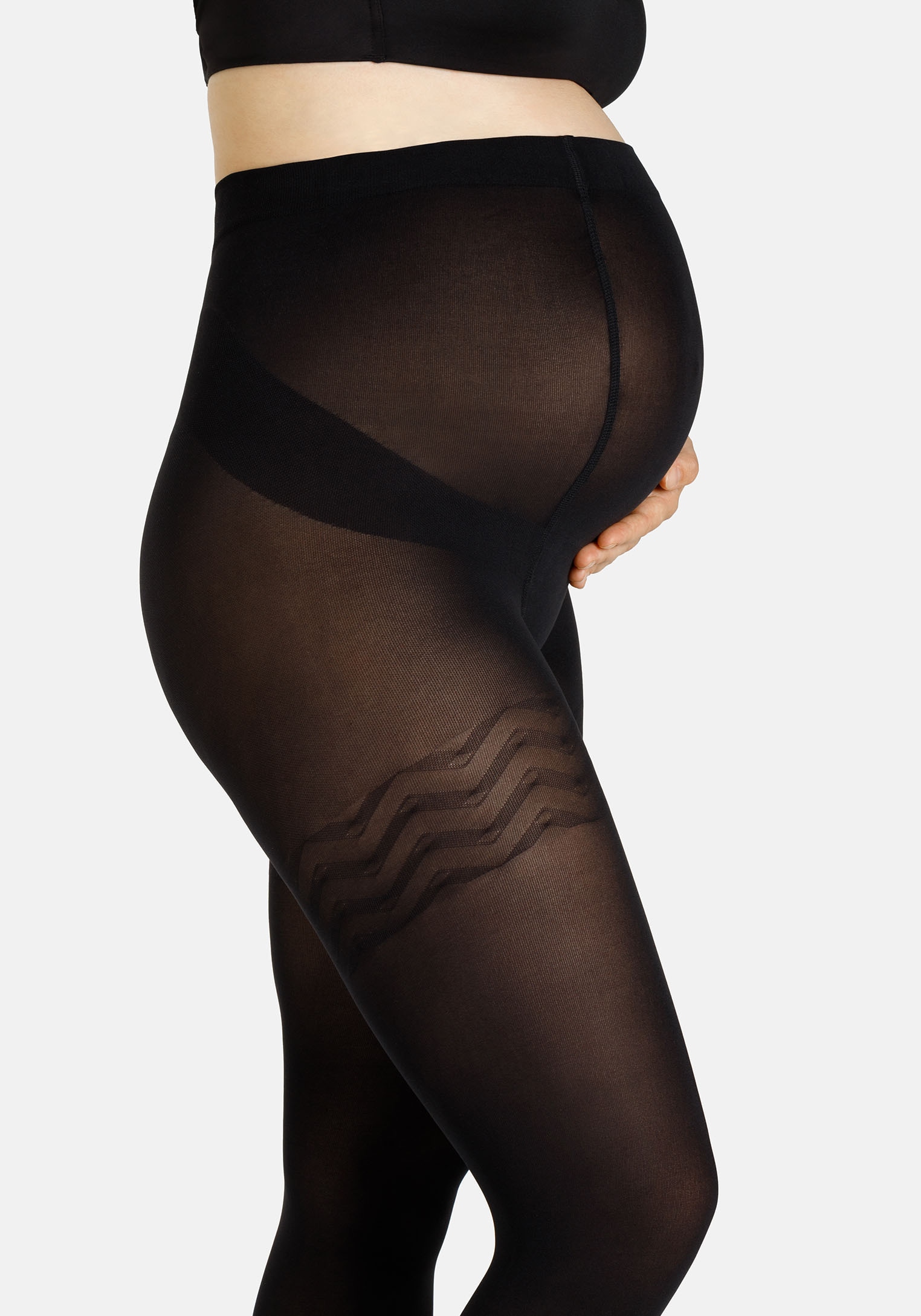 Camano Umstandsleggings »fine functional«  perfekt für jede Phase der Schwangerschaft, 3D 50 DEN