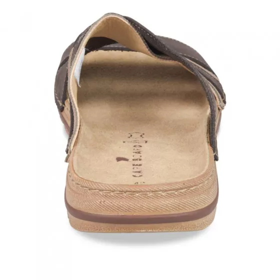 Mules MARRON CAPE BOARD CUIR