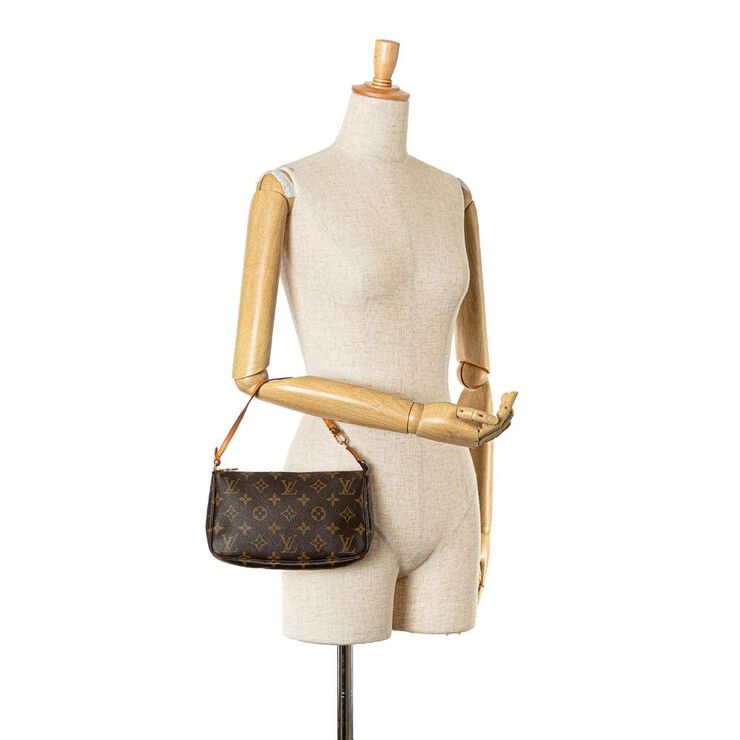 Louis Vuitton Vintage Louis Vuitton Pochette Accessoires Brown