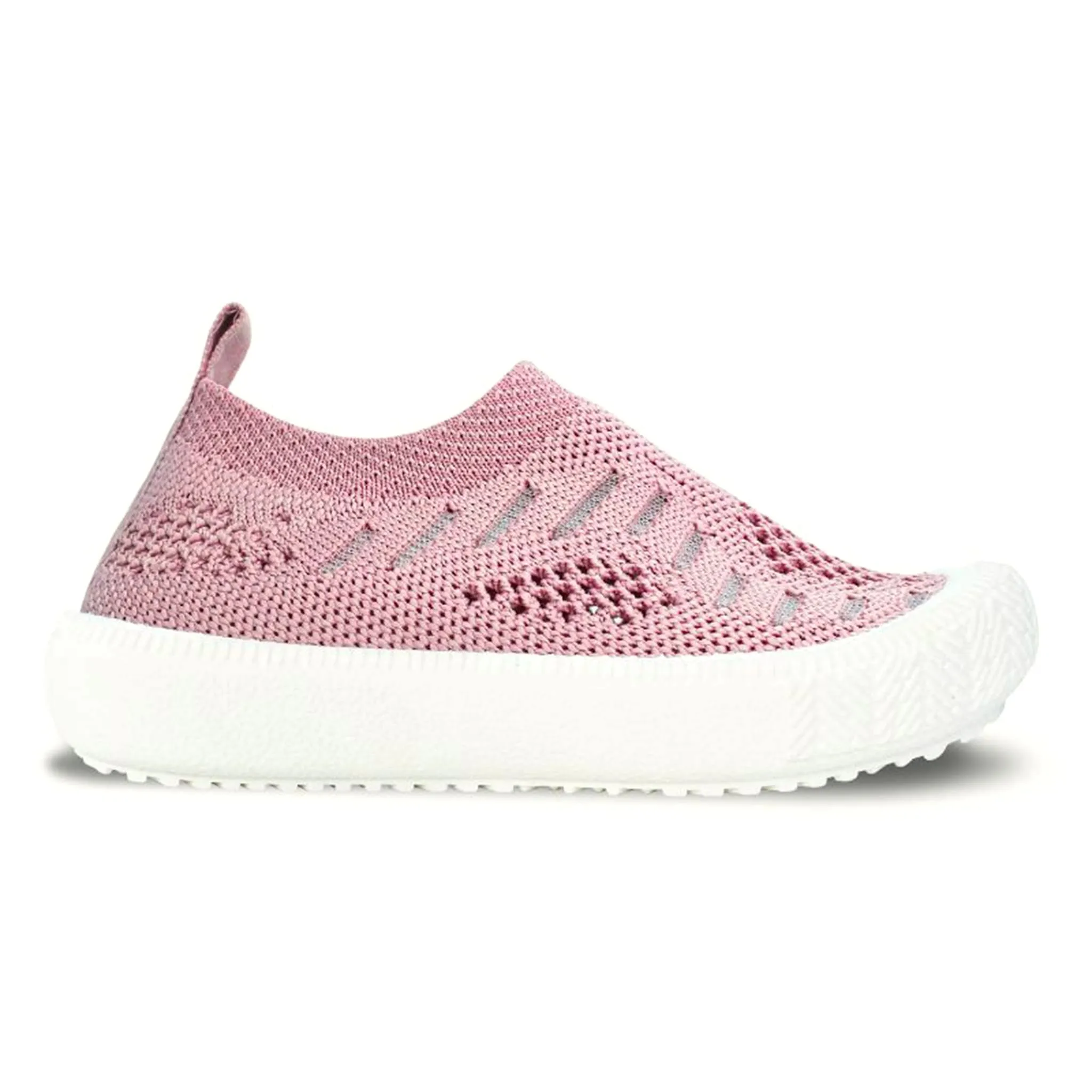 Jan & Jul Soulier Breeze Tricot Rose Pâle Pointures 5-8
