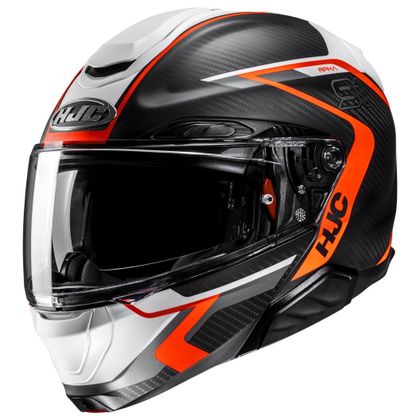 Casque Hjc RPHA91 CARBON - LAGOS - Orange / Gris