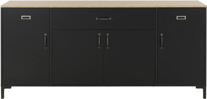 Diagone - Dressoir - Antraciet - MDF - 180x40x82 cm