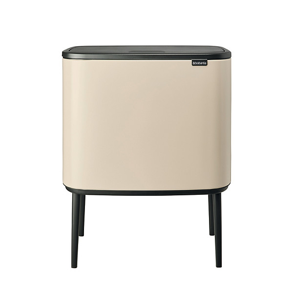 Poubelle Bo Touch Bin Brabantia 11 + 23 L, beige