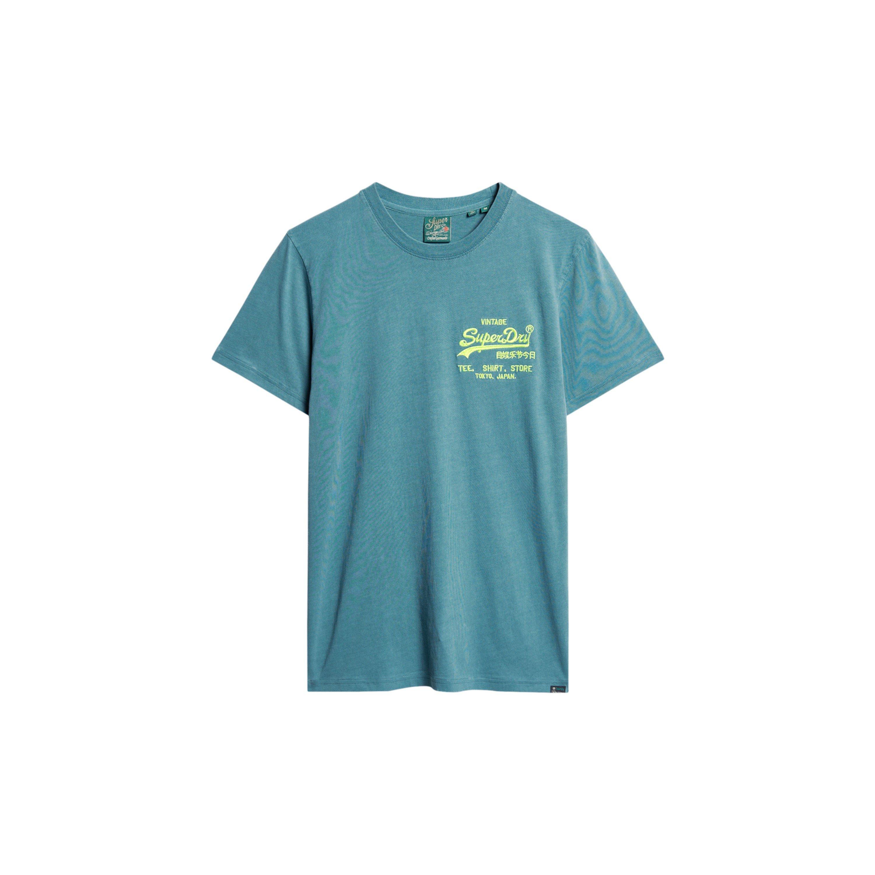 Superdry Neon Vintage Logo T Shirt