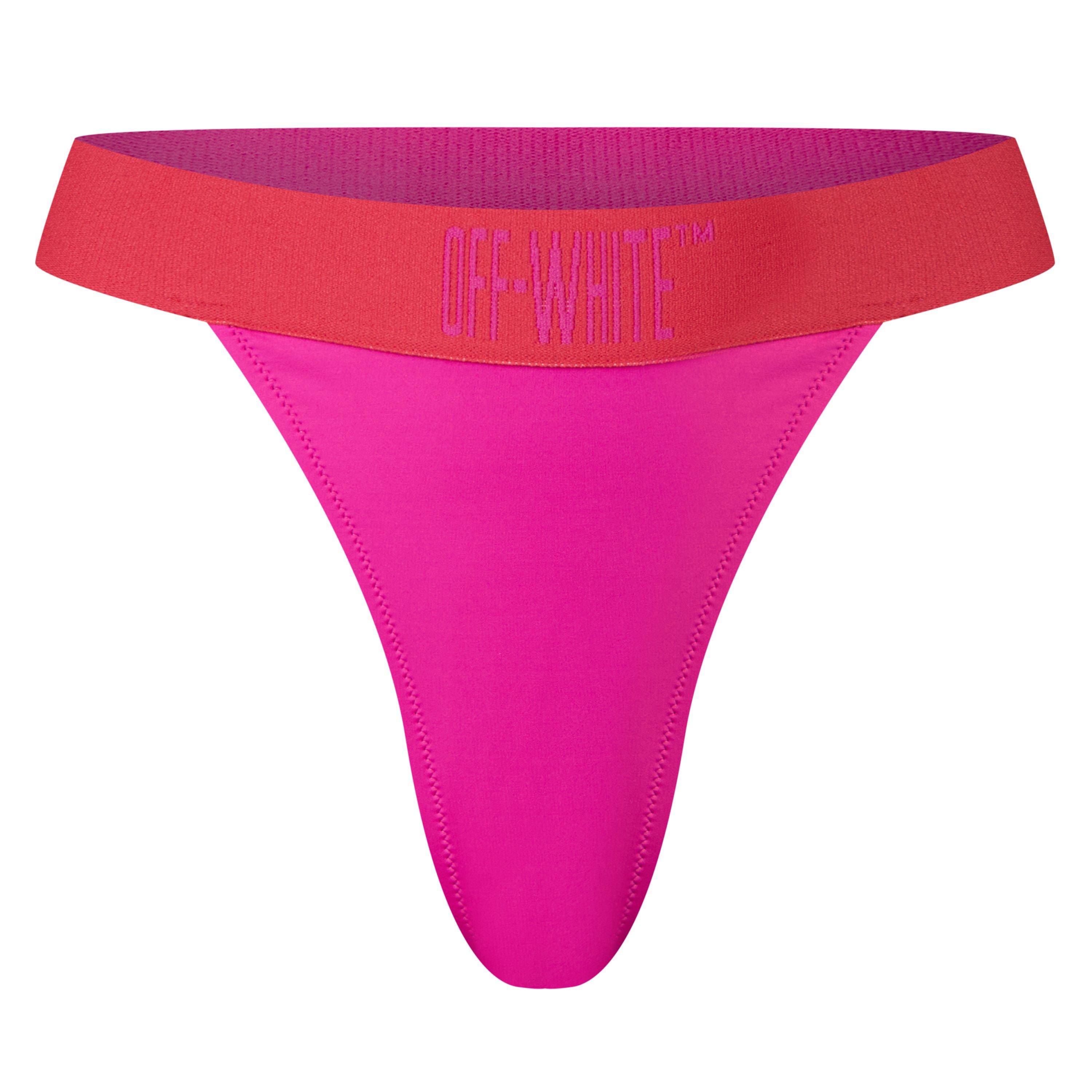 Off White Two Tone Bikini
