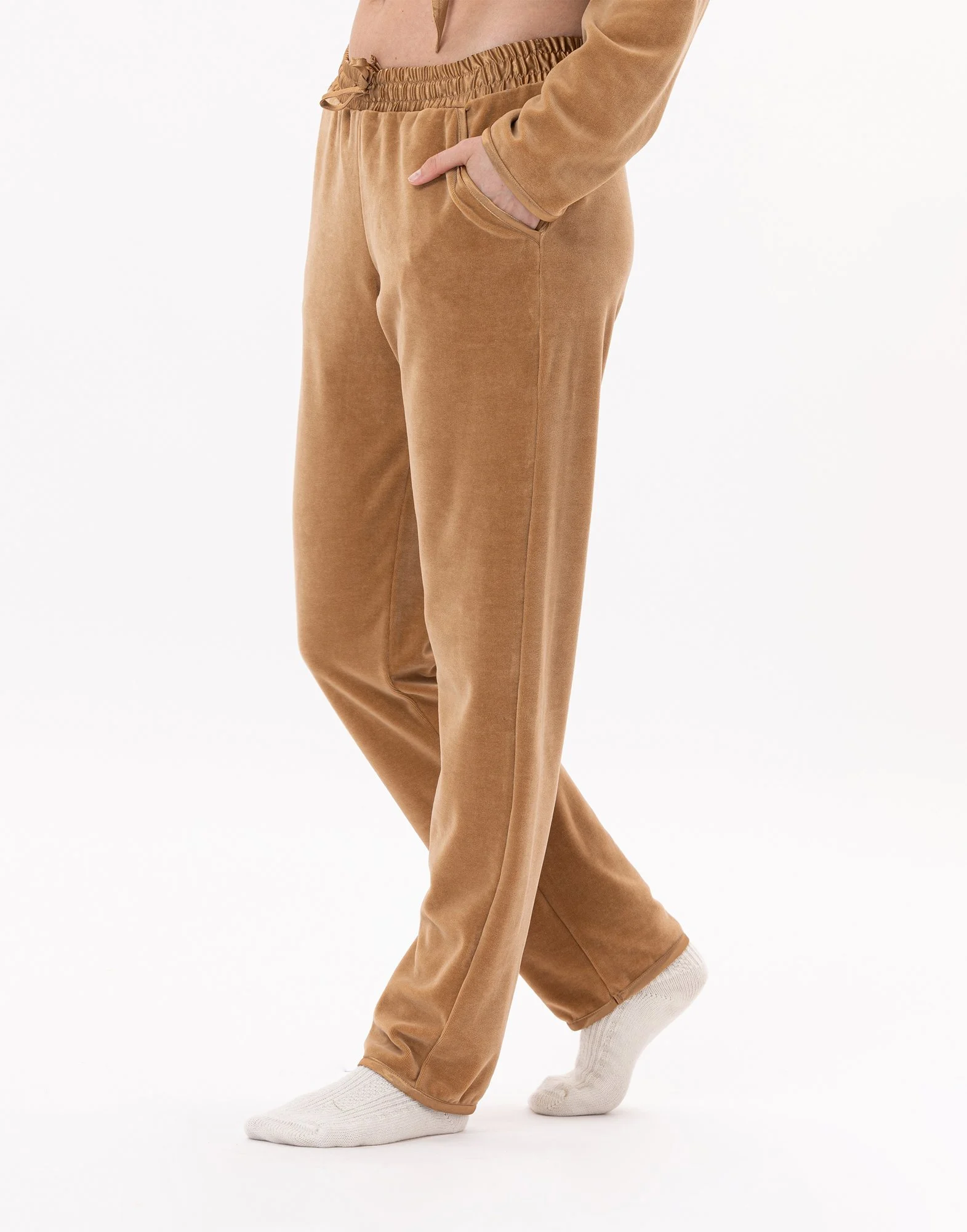 VELVET 880 - Pantalon en velours | Doré