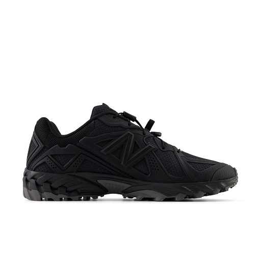 New Balance 610DV1 Sneakers,  Black/Phantom, 45.5