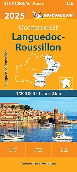 MICHELIN - 526 LANGUEDOC-ROUSSILLON 2025