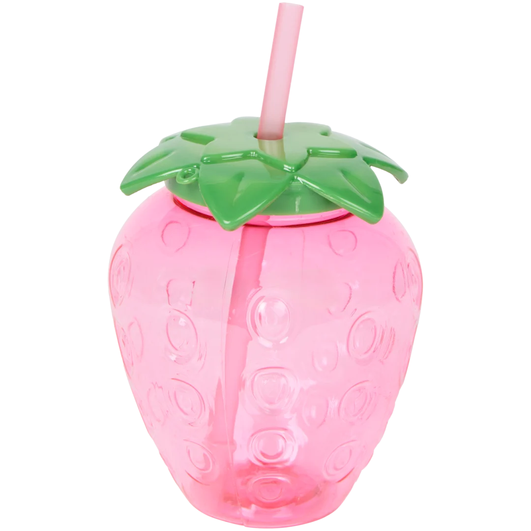 Verre avec paille
