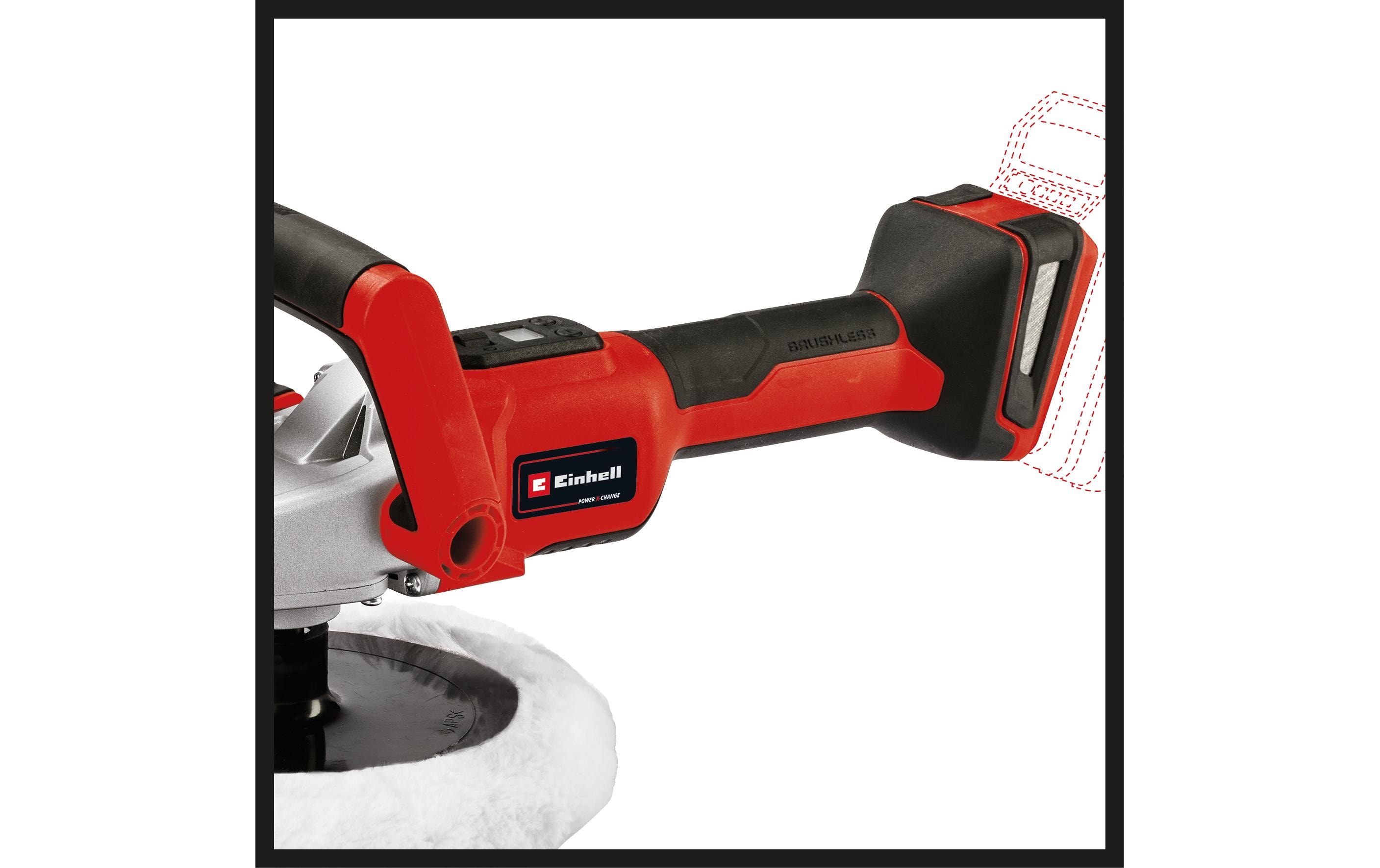 Akku-Poliermaschine CE-CP 18/180 Li E-Solo<br>Akku-Polier- / Schleifmaschine CE-CP 18/180 Li E-Solo