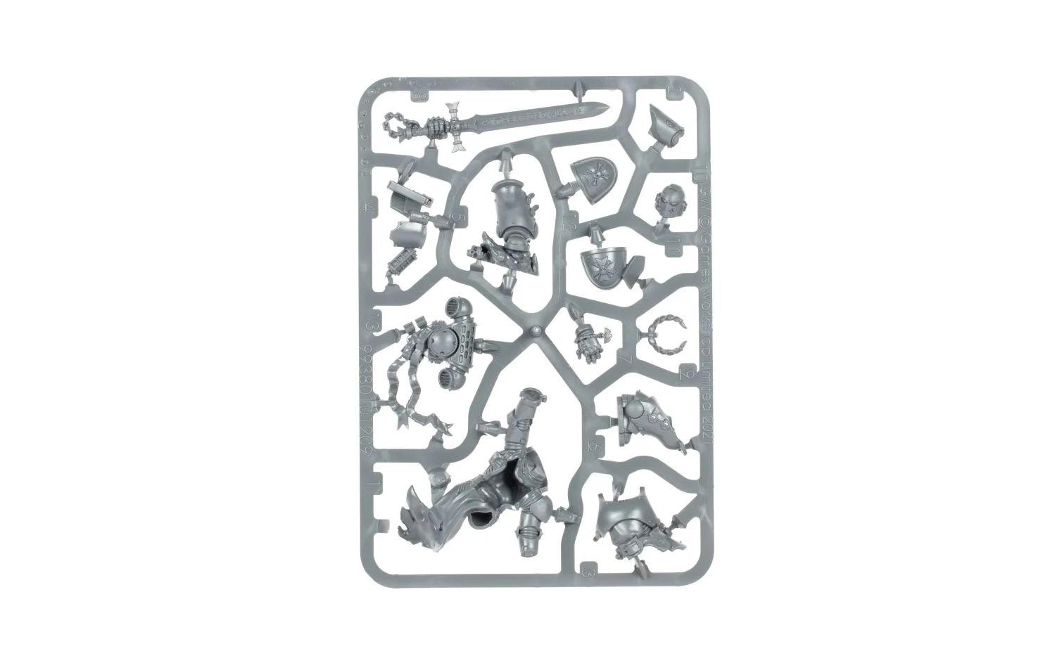 Figur Warhammer 40K Black Templars Emperors ChampionWarhammer 40.000 Black Templars Champion des Imperators
