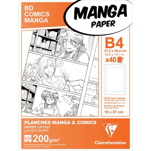 Clairefontaine Manga-Papier