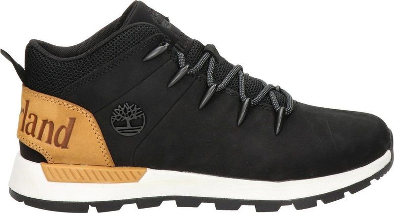 Timberland - Sprint Trekker Mid - Schoenen - Jet Black - Leer - ReBOTL-stof
