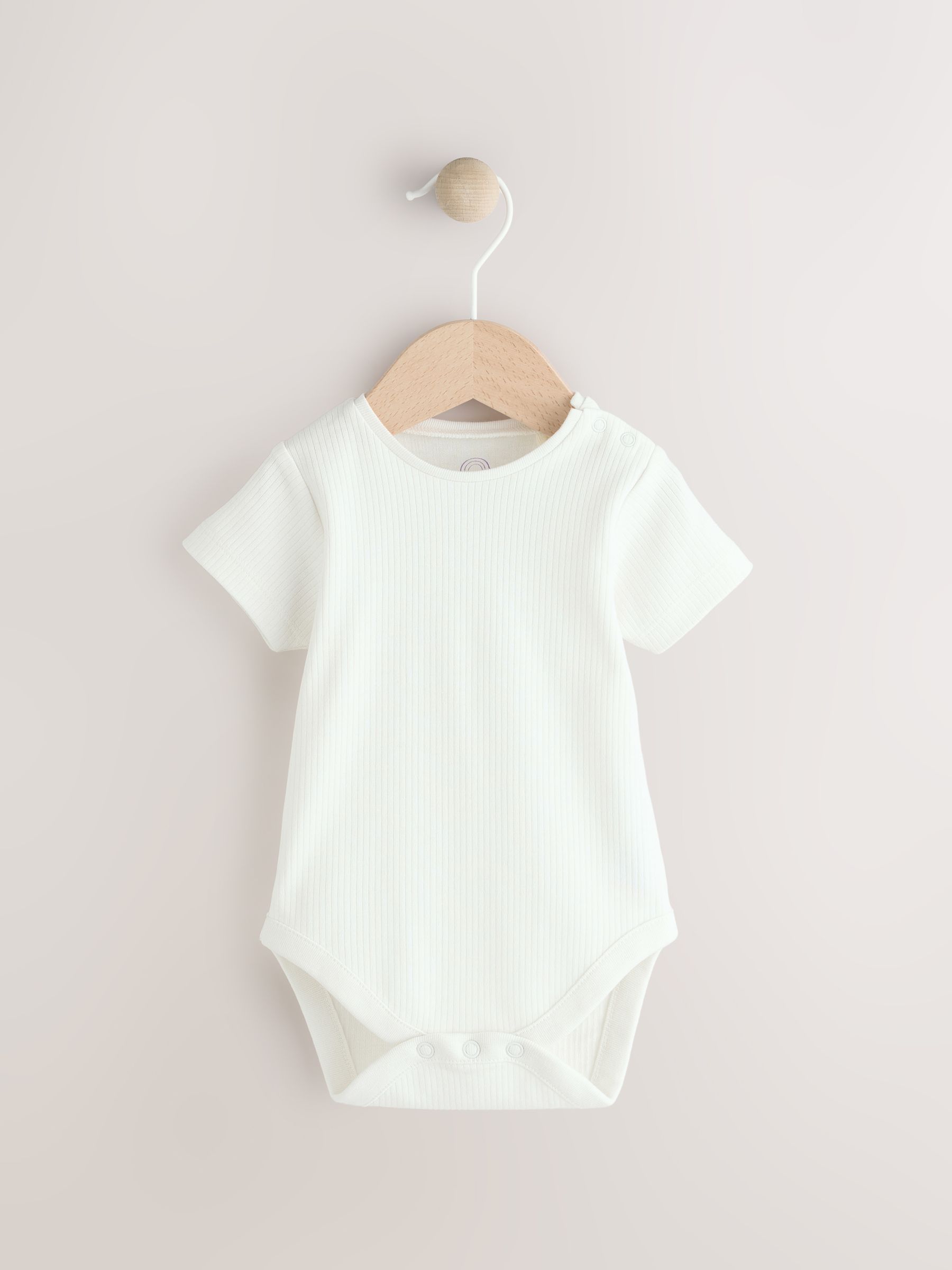 Lilapaars bloem - Babyset van rompertje en Bodysuit (0mnd-3jr) (0mnd-3jr)