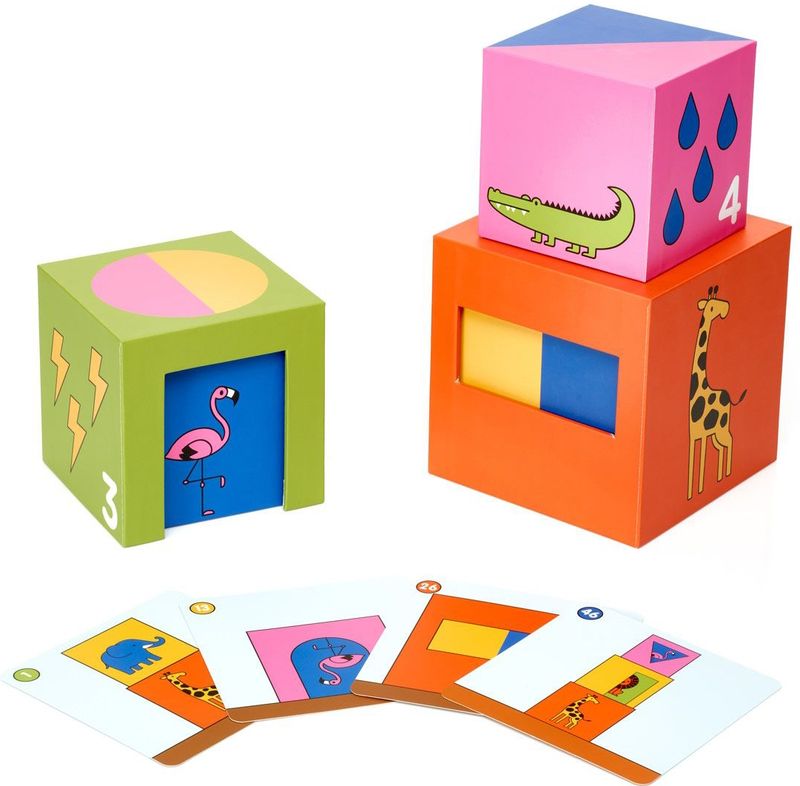 Smart Games - Peek-A-Zoo - Educatief Spel - Strategisch Denken - Voor Kleuters
