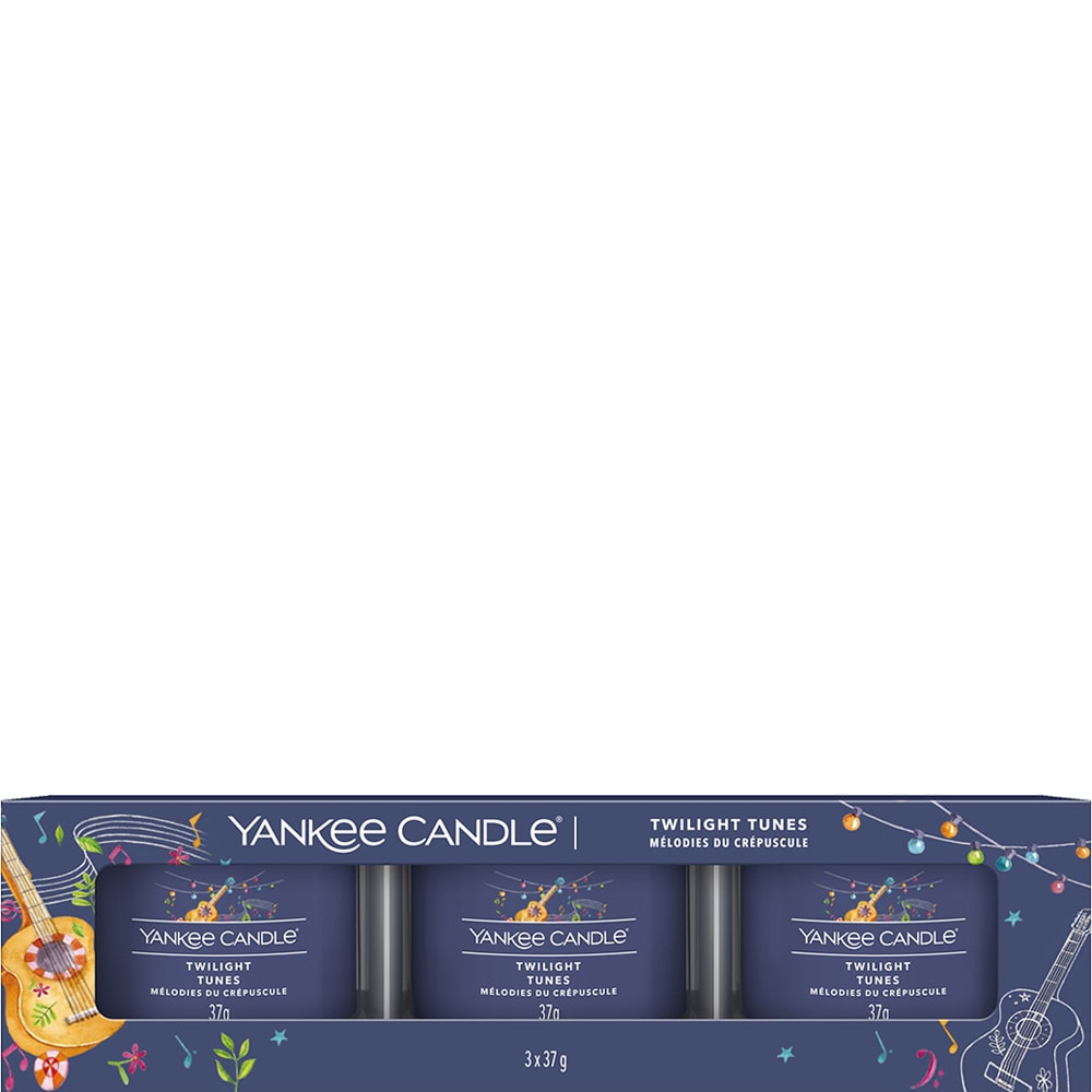 Coffret bougies votives - Mélodies du crépuscule - 3 x 37 g