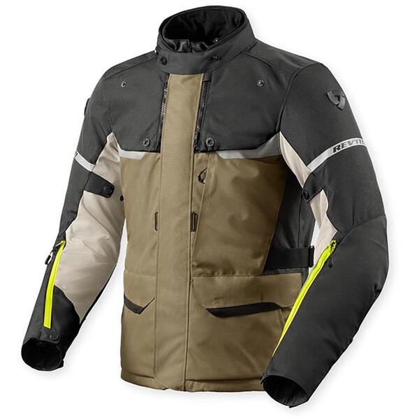 Rev'it - Veste Outback 4 H2O Kaki / Anthracite