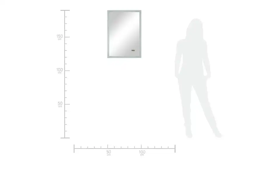LED-Badspiegel Neufeld 50 cm