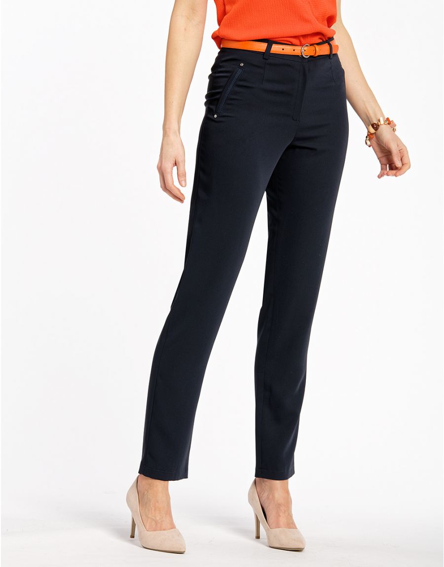 Pantalon marine city chic