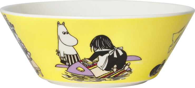 Moomin Arabia Mumi 15 cm skål Misabel Gul