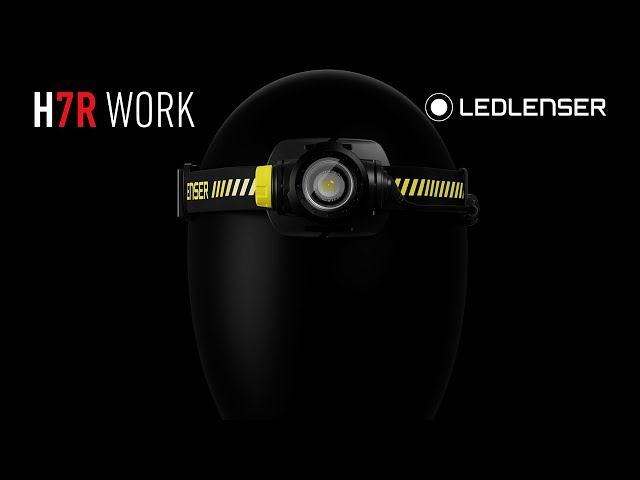 Ledlenser H7R Work LED Hoofdlamp - oplaadbaar - 1000Lm - IP67