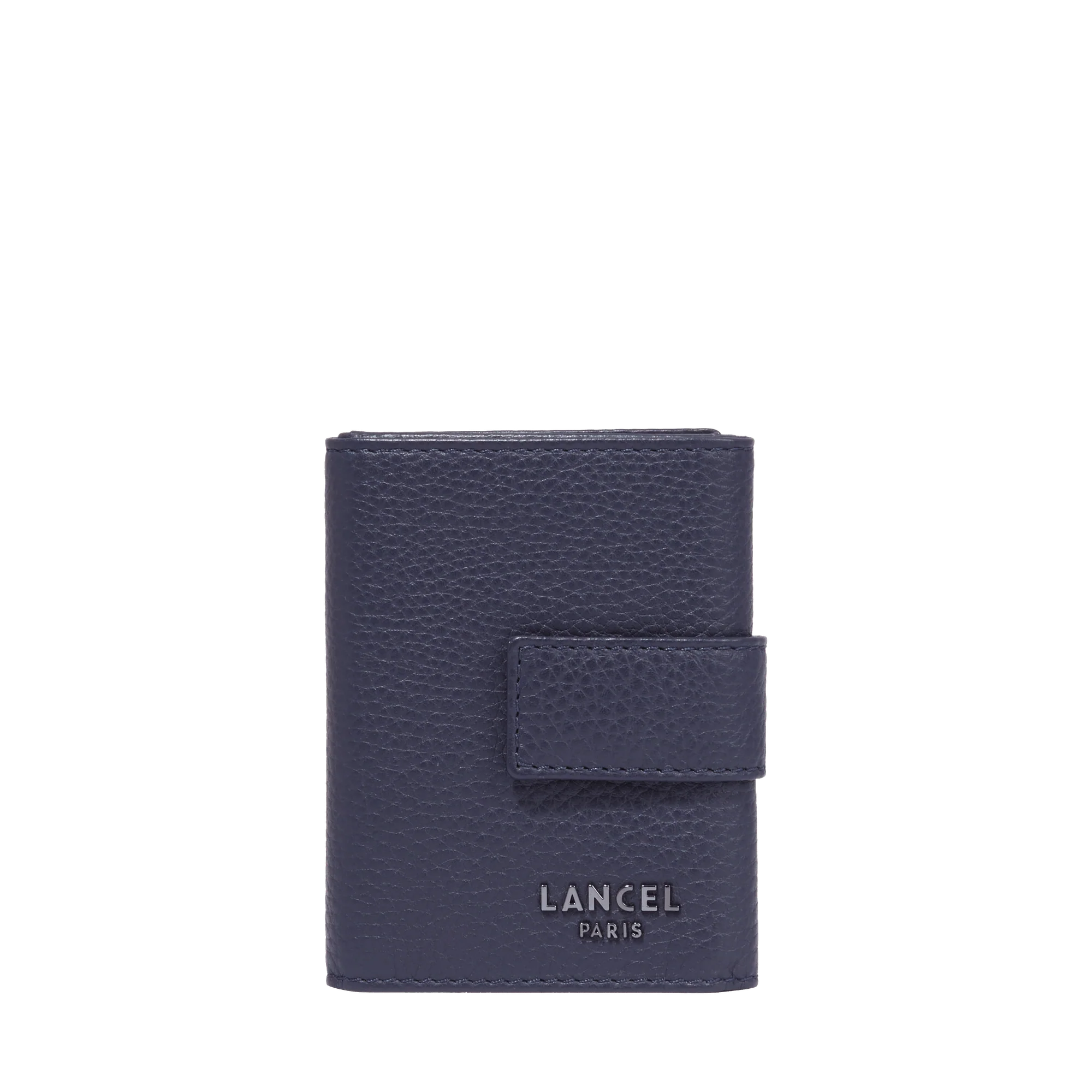 Compact coin/CC wallet Come de Lancel-Bleu Marine