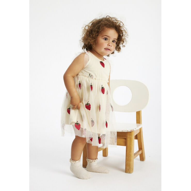 The New TNSLoannah S_L Dress Angora big strawb