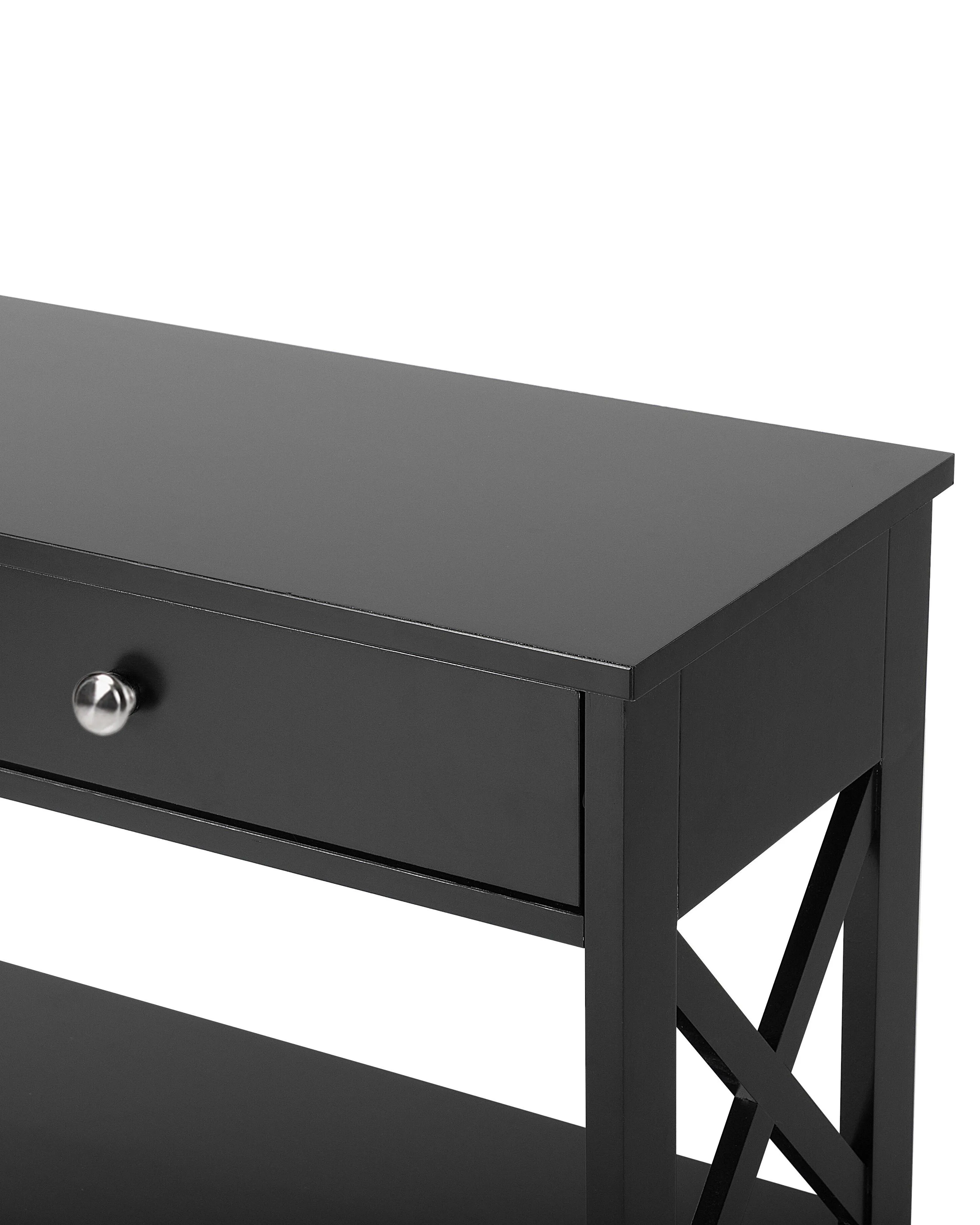 Sidetable MONTGOMERY Zwart