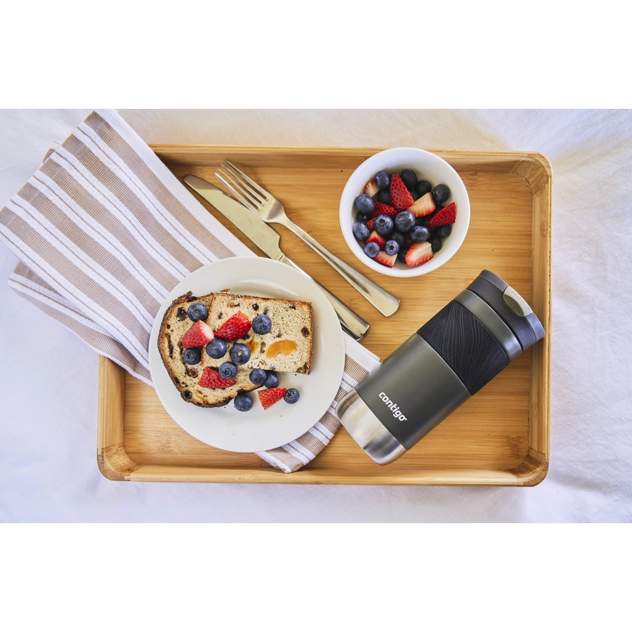 Contigo Thermobecher Byron Sake dunkelgrau