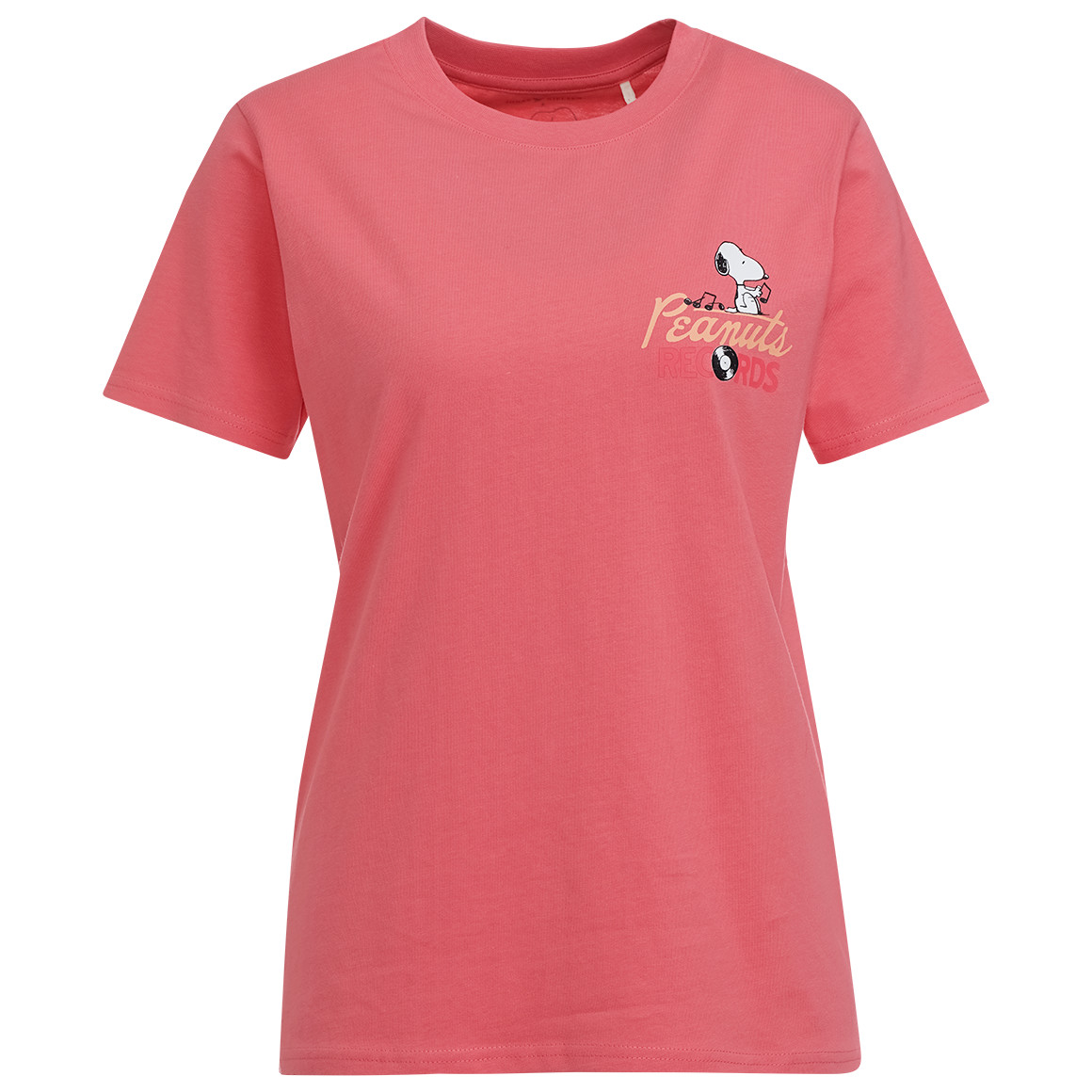 Jonas Nielsen Peanuts T-Shirt mit Rücken-Print rosa