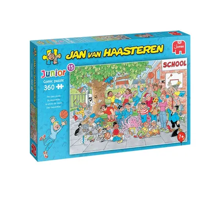 Jumbo Spiele Puzzle - Jan van Haasteren Junior: Das Klassenfoto, 360 Teile