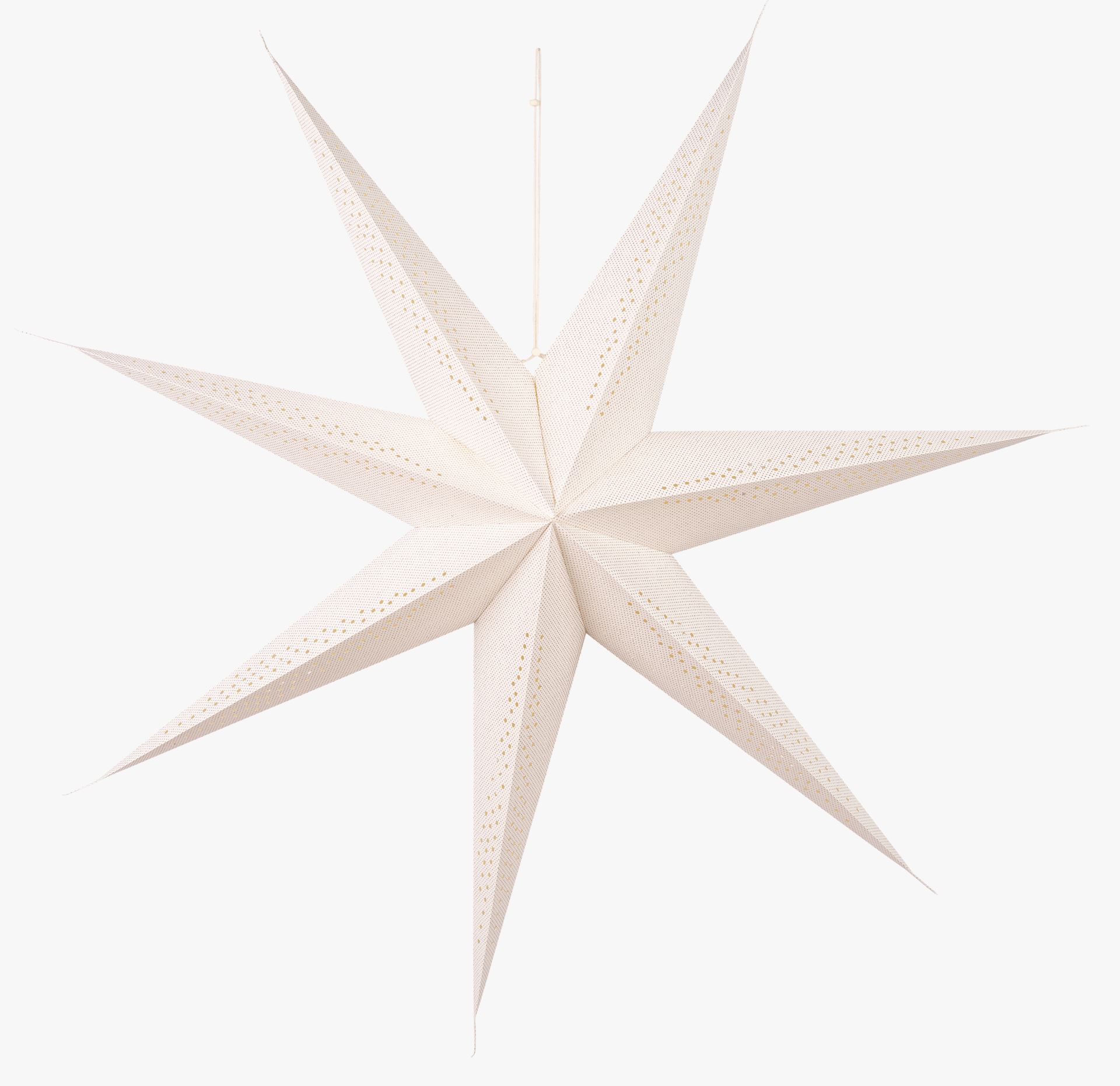 Adventsstjerne offwhite - 100cm