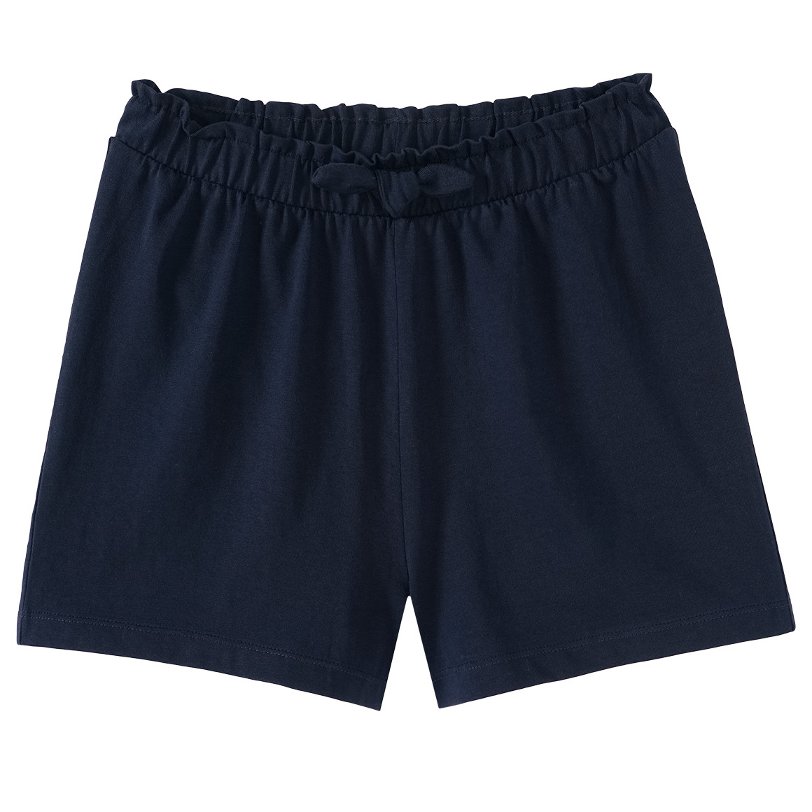 Topomini 2 Baby Shorts mit Zierschleifen rosa / dunkelblau
