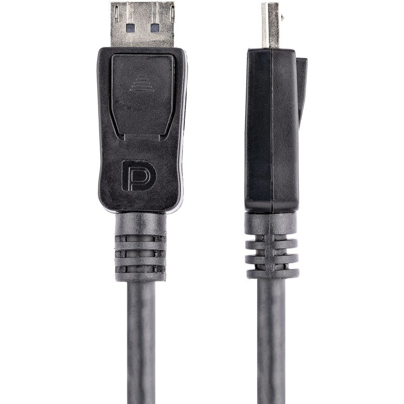 StarTech.com Câble DisplayPort 1.2 de 2 m - Câble DisplayPort Certifié VESA 4K x 2K Ultra HD - Câble DP à DP pour Moniteur - Cordon d'Affichage/Vidéo DP - Connecteurs DP à Verrouillage
