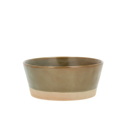 Villa Collection Evig Serveringsskål, Brown, Ø19 cm
