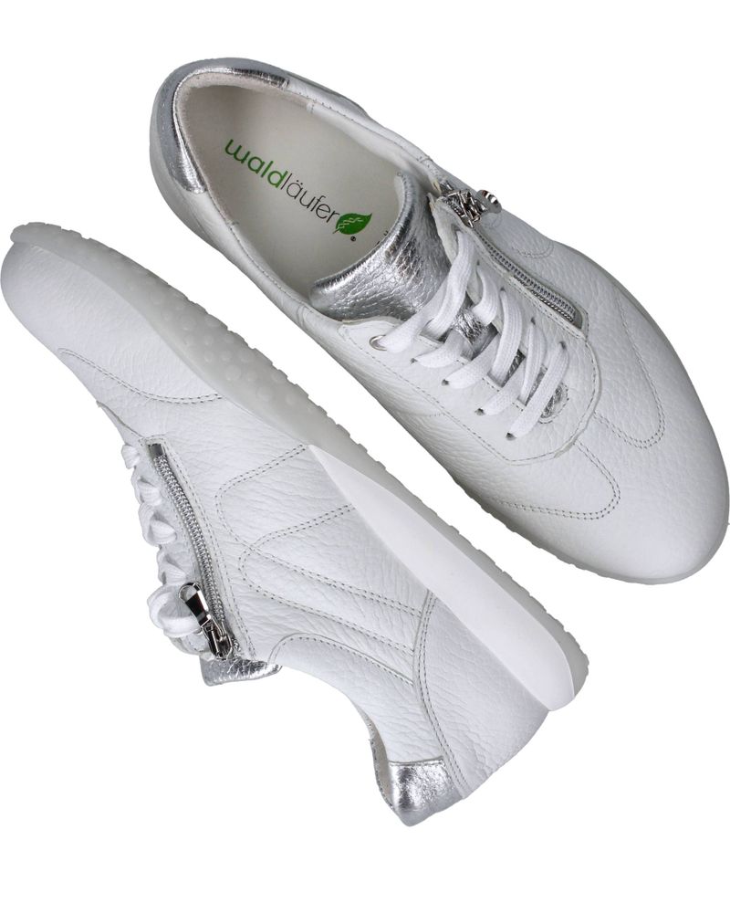 Waldlaufer Poppy Sneakers Wit Dames