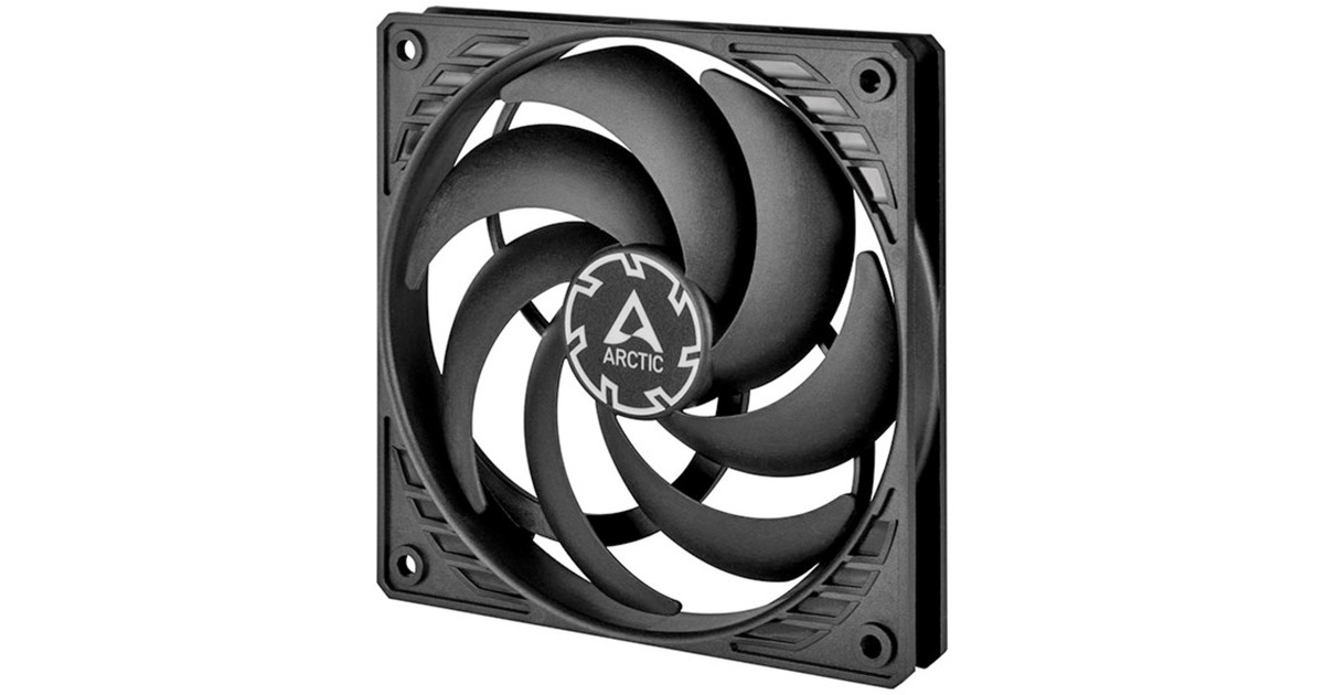ARCTICP12 Slim PWM PST case fan  (Zwart, 120 x 120 x 15 mm)
