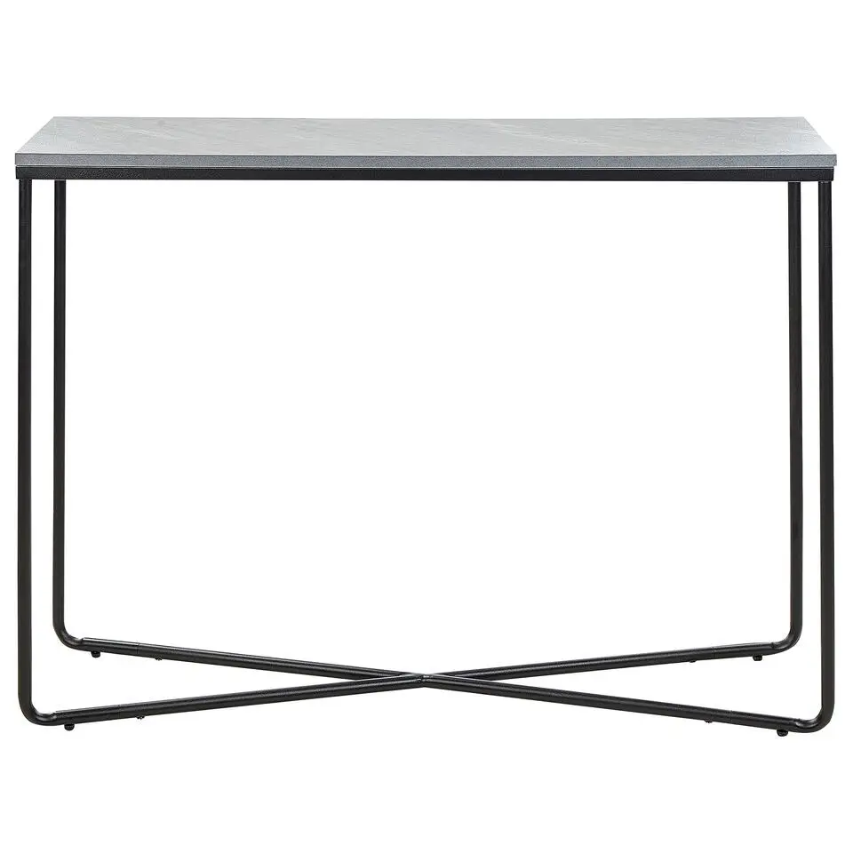HAZEN - Sidetable - Grijs/Zwart- MDF